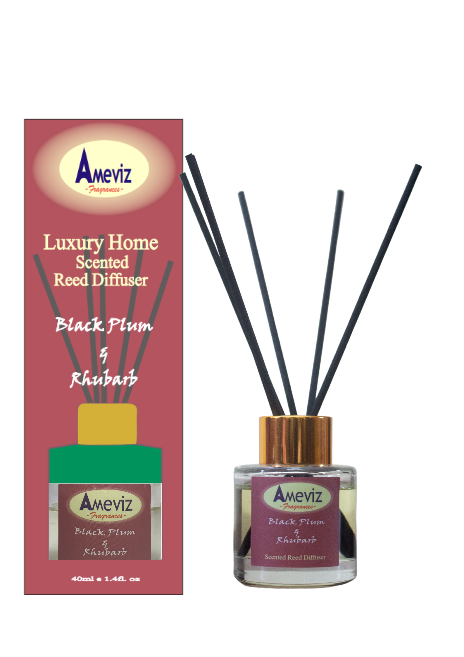40ML LUXURY HOME SCENTED REED 
